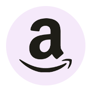 Logo Amazon, société mondiale utilisant l’IA pour le e-commerce et le cloud