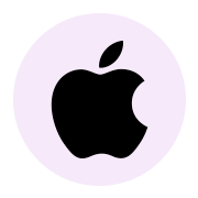 Logo Apple, entreprise technologique intégrant l’intelligence artificielle dans ses produits